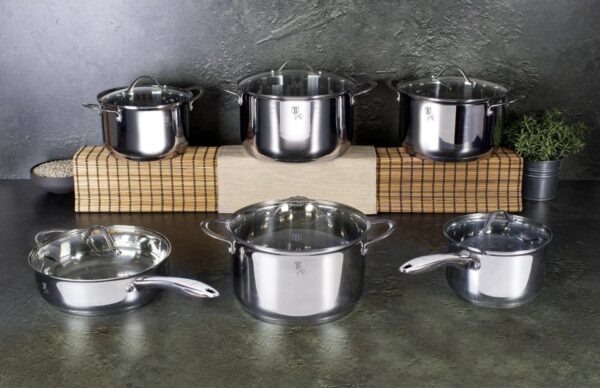 Stainless Steel Cookware Set, Stainless Steel Cookware Set
