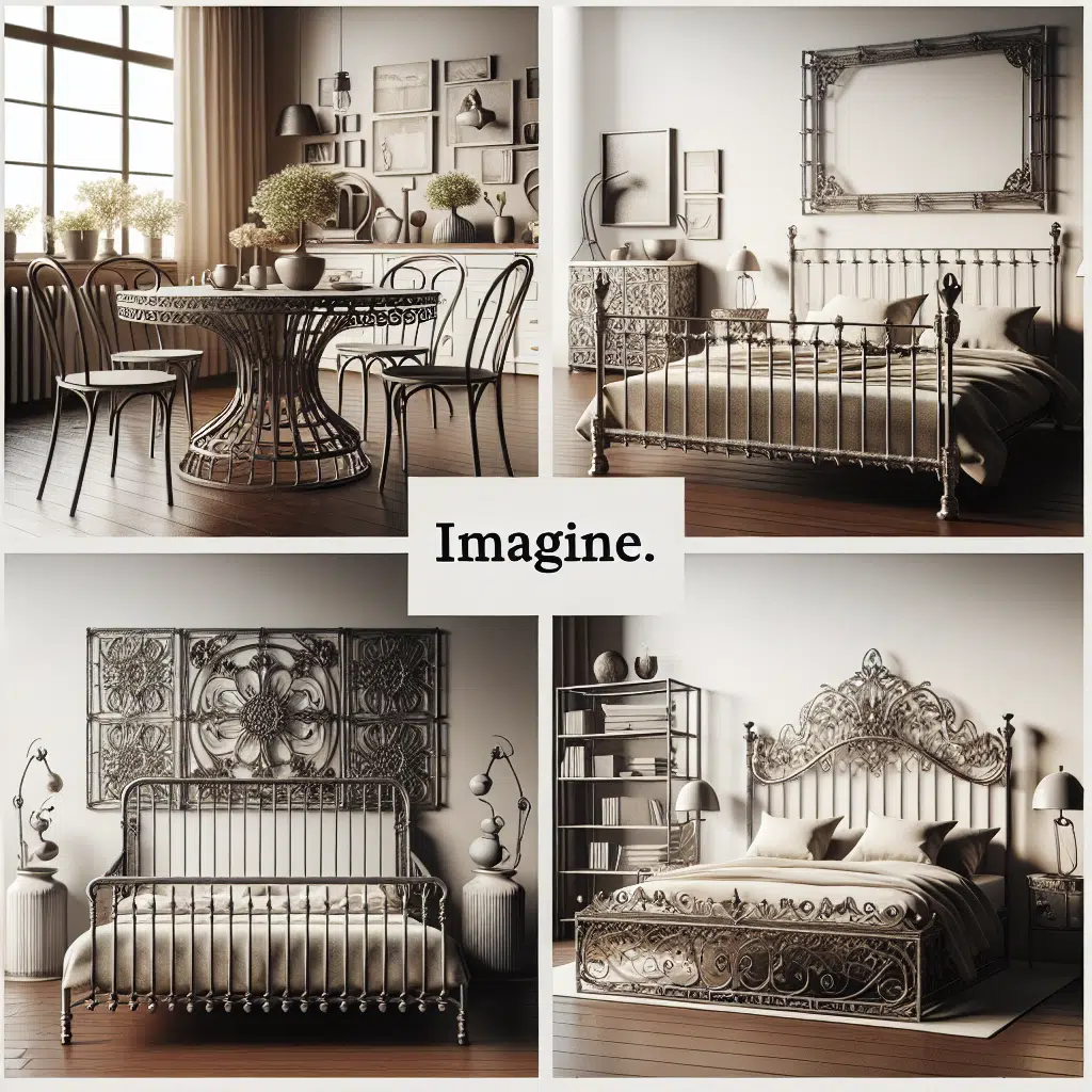 New Iron Furniture for your Kitchen, Bedroom, or Living Room