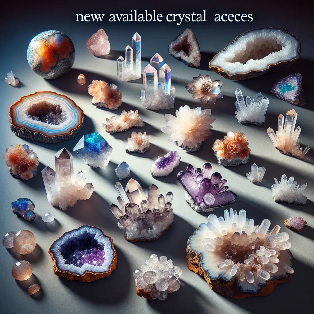 Gemstones, New Crystal Accent Pieces Available now