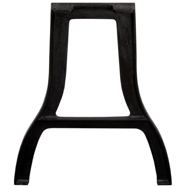 , Dining Table Legs 2 pcs A-Frame Cast Iron – Industrial Style
