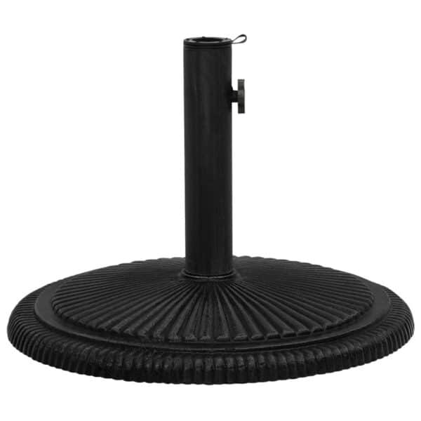 , Umbrella Base – Black, Cast Iron, 17.7″x17.7″x11.8″ – Sturdy and Stylish