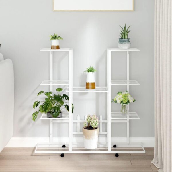 , Flower Stand with Wheels – Display Your Plants with Style