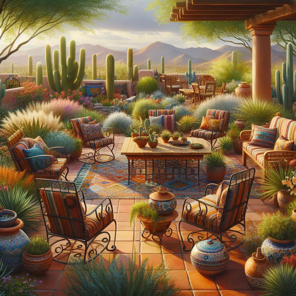 , Transforming Outdoor Spaces: Southwestern Style Garden and Patio Furniture