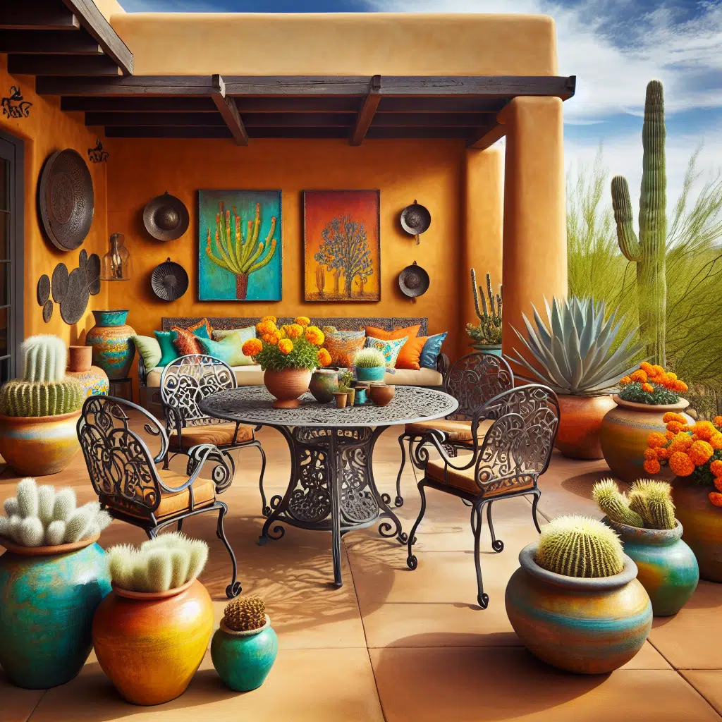 , The Art of Outdoor Living: Iron and Steel Furniture for Your Southwestern Patio
