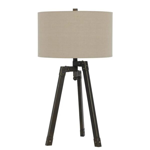 , 31.5″ Height Metal Table Lamp – Elegant Iron Construction | Illuminate Your Space with Style
