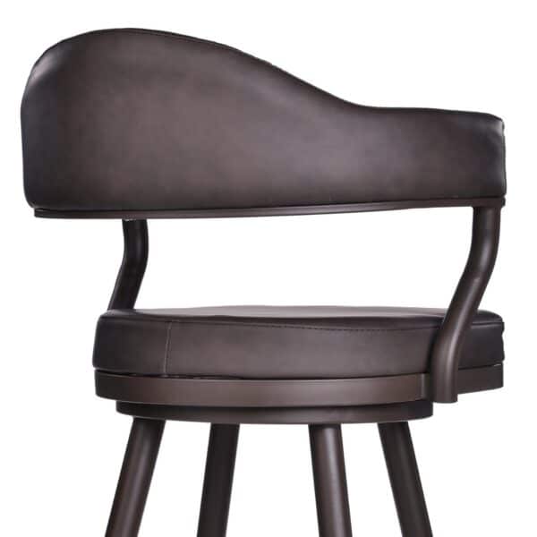 keyword: chair, Vintage Brown Swivel Chair