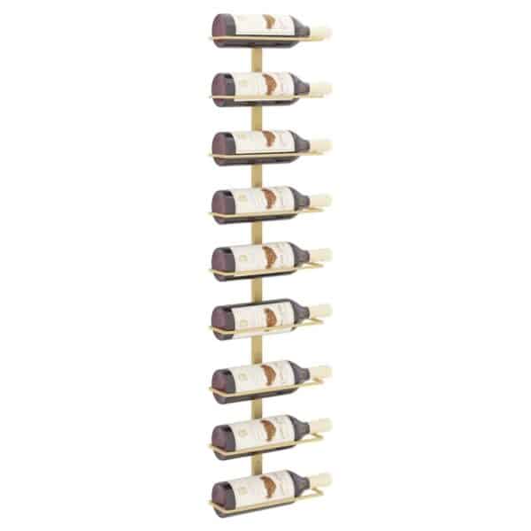 Wall-mounted Wine Rack, Modern Gold Iron Wine Rack
