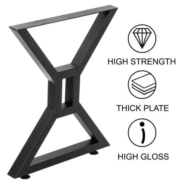 , Dining Table Legs 28 inch – Sturdy Metal Legs for DIY Coffee Table