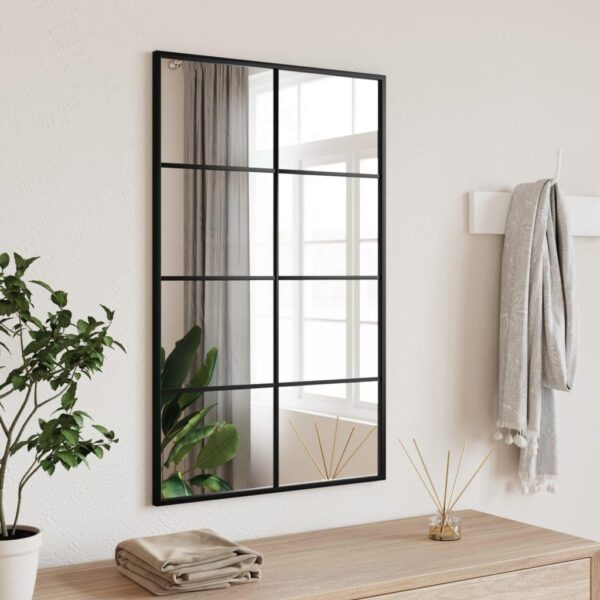 , Wall Mirror Black 19.7″x31.5″ – Minimalistic Home Decor