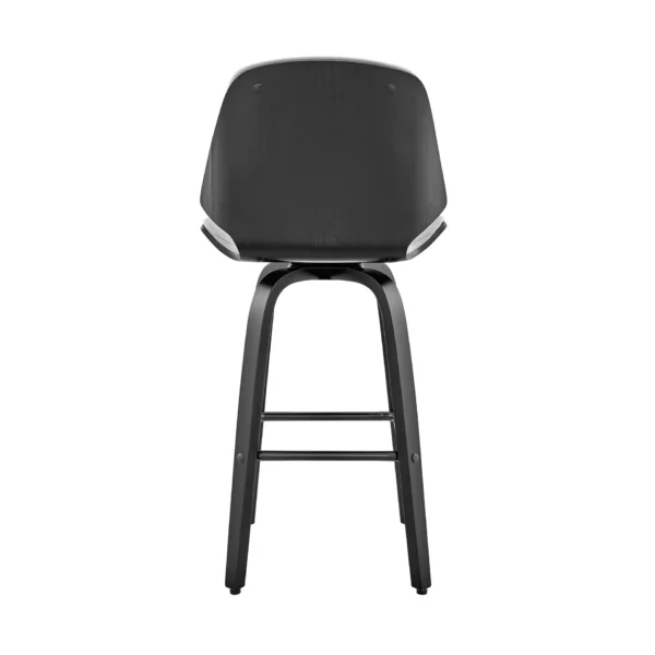 keyword: Swivel Counter Height Bar Chair, 26&#8243; Gray And Black Iron Swivel Counter Height Bar Chair
