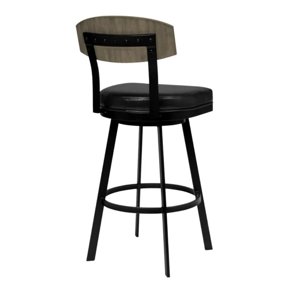keyword: Bar Chair, 30&#8243; Black Iron Bar Chair