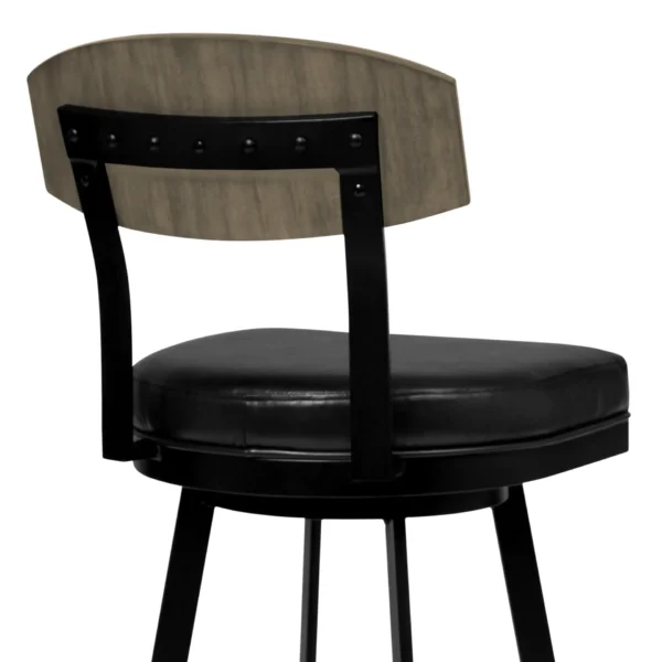 keyword: Bar Chair, 30&#8243; Black Iron Bar Chair