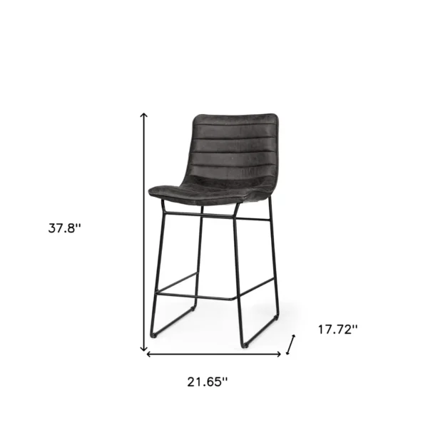 keyword: Black Iron Counter Height Bar Chair, 29&#8243; Black Iron Counter Height Bar Chair