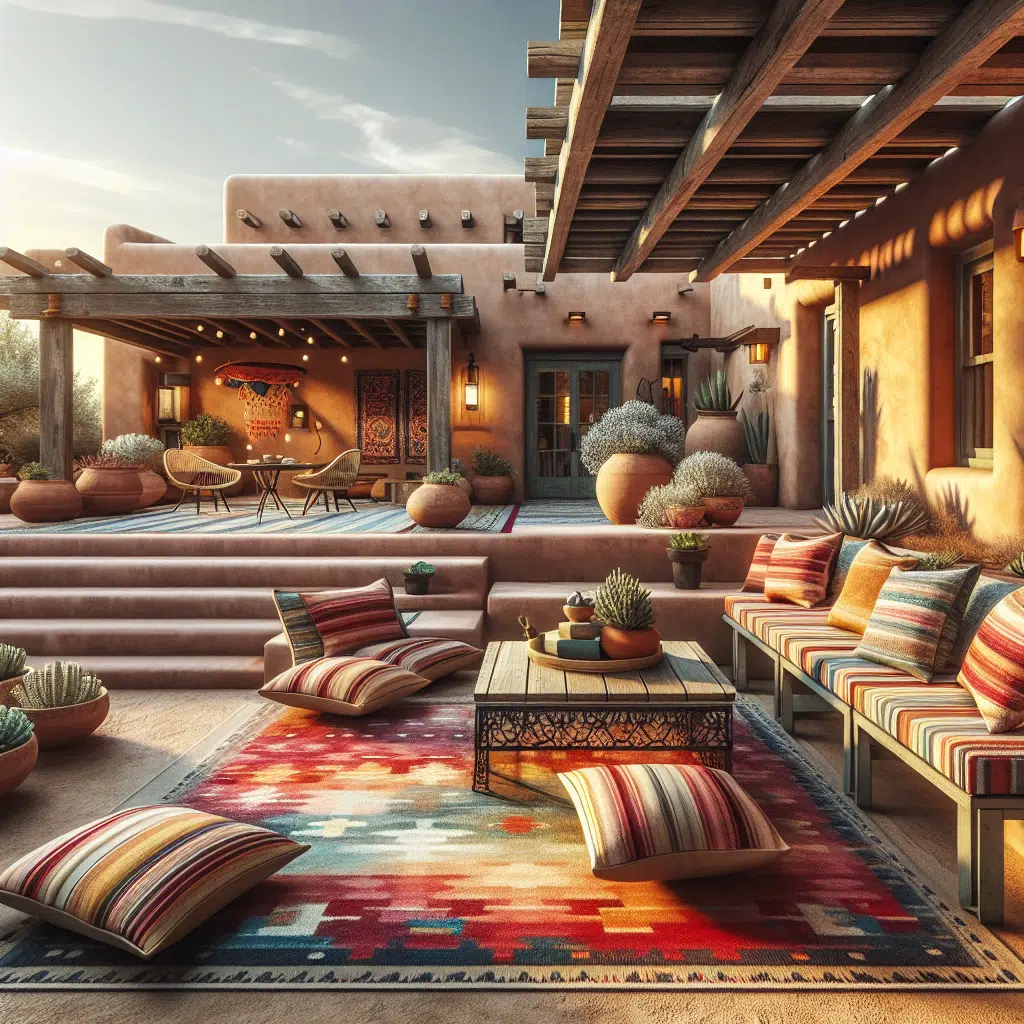 Unique Outdoor Furniture for Southwestern Style Homes