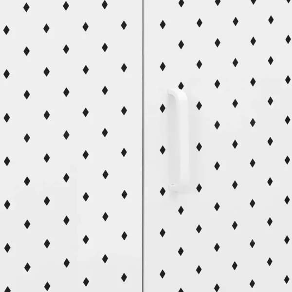 , Sideboard White 41.3&#8243;x13.8&#8243;x29.5&#8243; Steel
