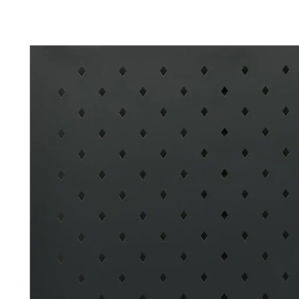 , 5-Panel Room Divider Black 78.7&#8243;x70.9&#8243; Steel