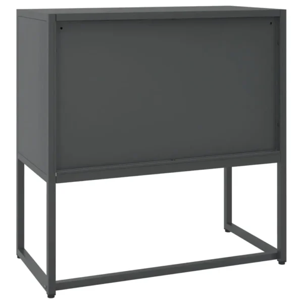 , Sideboard Anthracite 29.5&#8243;x13.8&#8243;x29.5&#8243; Steel