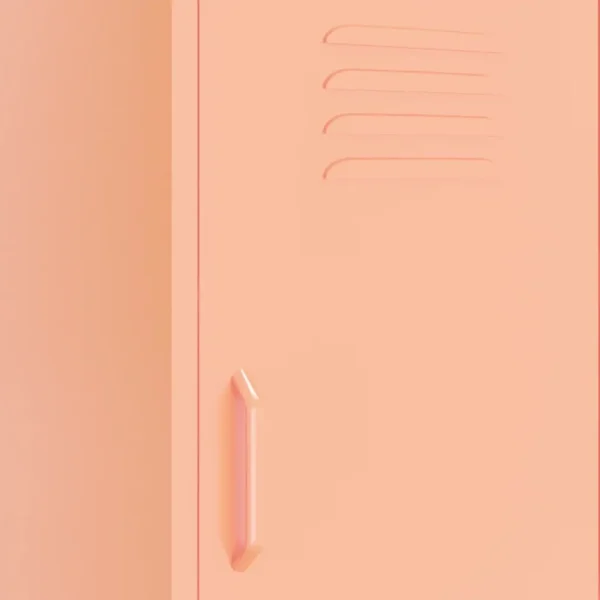 , Storage Cabinet Pink 16.7&#8243;x13.8&#8243;x40&#8243; Steel
