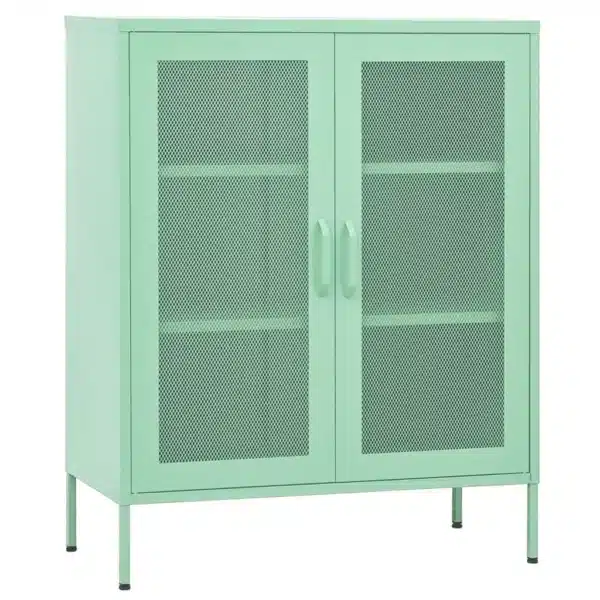 , Storage Cabinet Mint 31.5&#8243;x13.8&#8243;x40&#8243; Steel