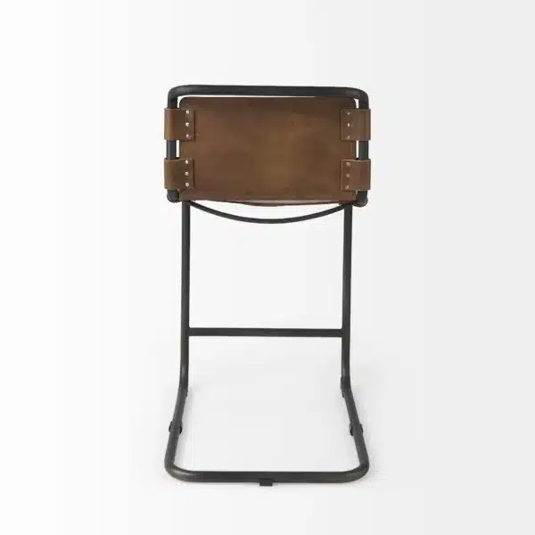keyword: Leather Counter Stool, Light Brown Leather Counter Stool