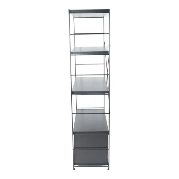 Etagere Bookcase, Brentwood Etagere Bookcase: Modern, Durable, Wall-Mounted