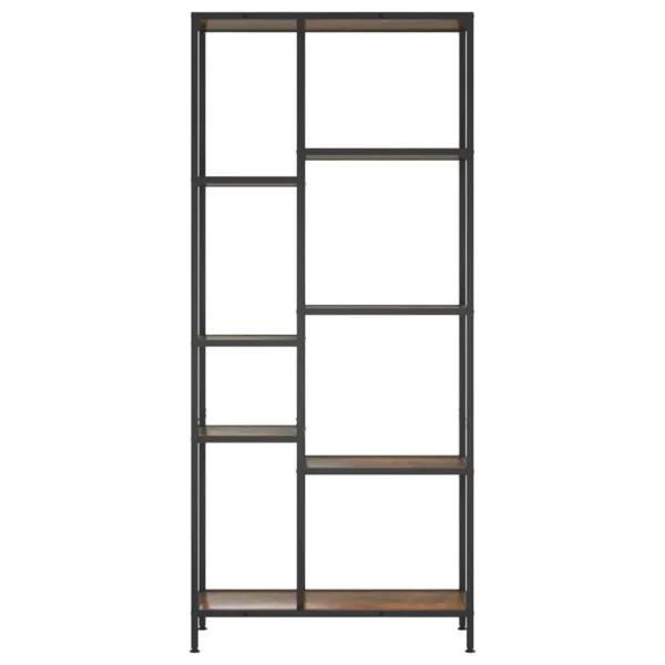 Book Shelf, Book Shelf 31.5″x11.8″x70.9″ Steel and Engineered Wood