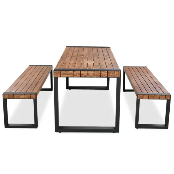 Outdoor Dining Set, Outdoor Dining Set with Acacia Wood Top