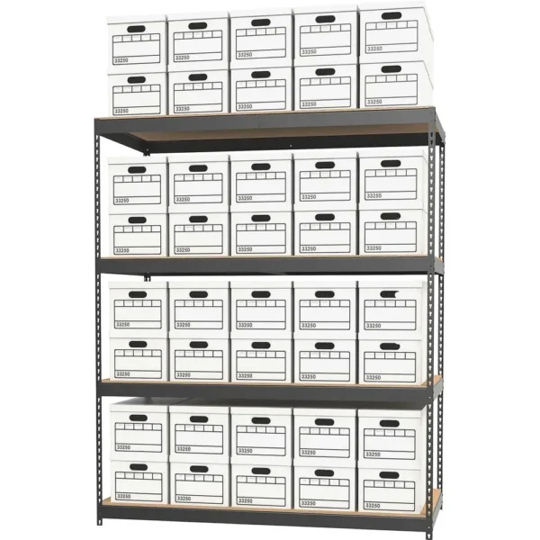 Archival Shelving, Archival Shelving &#8211; 80 Box Capacity