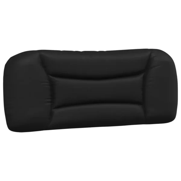 , vidaXL Twin Bed Frame with Headboard Black
