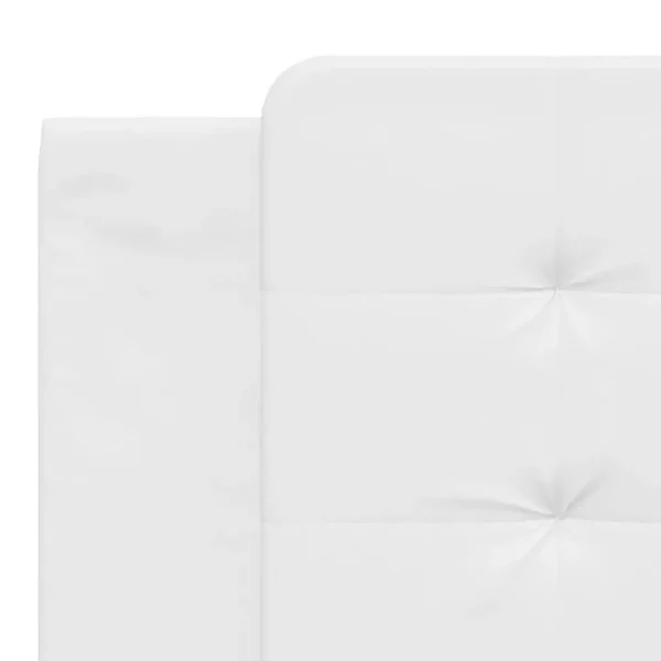 , vidaXL White California King Bed Frame with Headboard