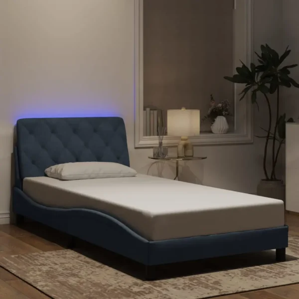 , vidaXL LED Bed Frame