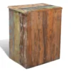 End Table with 1 Drawer 1 Door Reclaimed Wood - Image 4