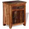 Nightstand Solid Acacia Reclaimed Wood - Image 2