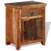 Nightstand Solid Acacia Reclaimed Wood - Image 3
