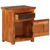 Nightstand Solid Acacia Reclaimed Wood - Image 6