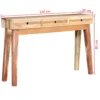 Console Table Solid Reclaimed Wood - Image 8
