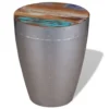Aviator Stool Solid Reclaimed Wood - Image 3