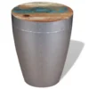 Aviator Stool Solid Reclaimed Wood - Image 4