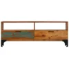 TV Stand 46.5"x13.8"x17.7" Solid Wood Reclaimed - Image 3