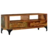 TV Stand 46.5"x13.8"x17.7" Solid Wood Reclaimed - Image 13