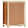 Side Cabinet 23.6"x11.8"x29.5" Solid Reclaimed Wood - Image 3