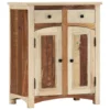 Side Cabinet 23.6"x11.8"x29.5" Solid Reclaimed Wood - Image 11
