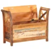 Hall Bench 40.6"x13"x28.3" Solid Reclaimed Wood - Image 4