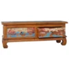 TV Stand 43.3"x13.8"x15.7" Reclaimed Teak Wood - Image 2