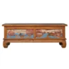 TV Stand 43.3"x13.8"x15.7" Reclaimed Teak Wood - Image 3