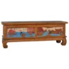 TV Stand 43.3"x13.8"x15.7" Reclaimed Teak Wood - Image 11