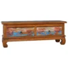 TV Stand 43.3"x13.8"x15.7" Reclaimed Teak Wood - Image 12