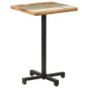 Bistro Table Square 19.7"x19.7"x29.5" Solid Reclaimed Wood
