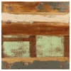 Bistro Table Square 19.7"x19.7"x29.5" Solid Reclaimed Wood - Image 3