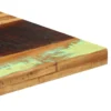 Bistro Table Square 19.7"x19.7"x29.5" Solid Reclaimed Wood - Image 4